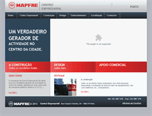 Tablet Screenshot of edificiosmapfre.com